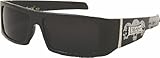 Locs Mens Hardcore Gafas De Sol Fashion Wrap Around Sunglasses with Bandana Print Inside - Free Microfiber Bag - Several Colors Available!