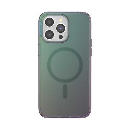 PopSockets iPhone 15 Pro Max Hülle kompatibel mit MagSafe, Handyhülle für iPhone 15 Pro Max, kabellos aufladbar, nur Hülle - Nightshade