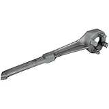Duda Energy dwrench Aluminum Drum Wrench for Opening 10 gal, 15 gal, 20 gal, 30 gal and 55 gal Barrels Standard, 2
