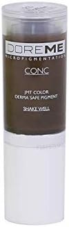 Doreme Concentrated Permanent Makeup Pigment Ink Toffee Color Eyebrow Brow Eyebrow Brow Eyebrow BrowMicroblading and Micropigmentation