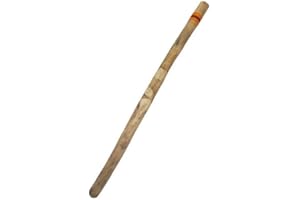 Africa Heartwood Project 60" Cactus Rainstick from Chile - Authentic Handcrafted Rain Stick Musical Instrument with Rasta Yarn Wrap and Durable Sealant