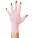Womens Arthritis Compression Gloves - Therapeutic Hand + Finger Support for Arthritic Pain Symptoms, Raynauds Disease, Joint Pain, Rheumatoid + Osteoarthritis. 1 Pair Ladies Pink Fingerless Glove (S)