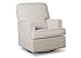 Delta Children Henry Nursery Glider Swivel Rocker Chair, Cream