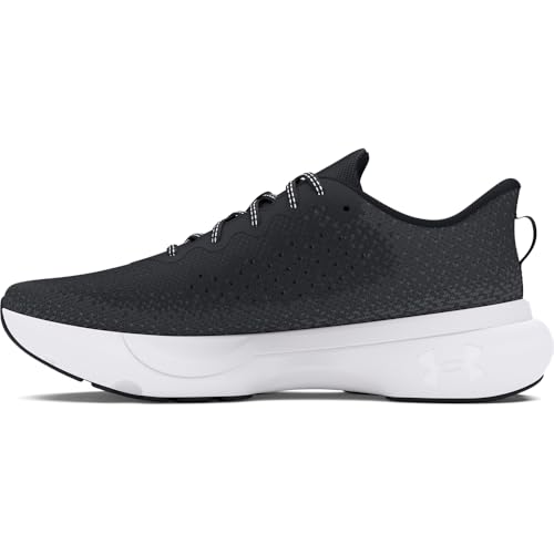 Under Armour Women’s Infinite, (001) Black/Black/White, 7.5, US