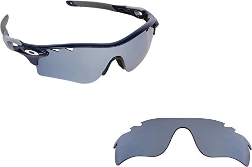 New SEEK OPTICS Replacement Lenses Oakley VENTED RADARLOCK PATH - Polarized Silver Mirror