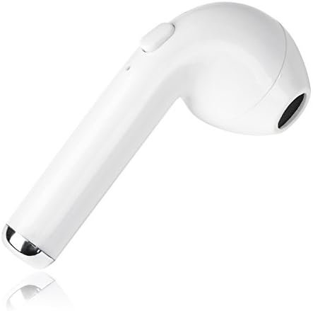 Bluetooth Wireless Earbud, In-Ear Headphone Stereo Earpiece Earphone, Noise Cancelling Mic for iPhone X 8 8plus 7 7plus 6S 6 IOS Samsung Galaxy S7 S8 Android Phones (1 pcs right ear) …