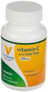 the Vitamin Shoppe C-500 With Rose Hips 500 MG Tablets