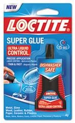 (3 Pack Value Bundle) LOC1647358 Liquid Super Glue, Clear, 0.14oz, 1/ea