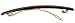 France Luxe Long and Skinny Barrette - Black