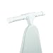 HOMZ T-Leg Ironing Board Holder, White, Mounting Hardware Included