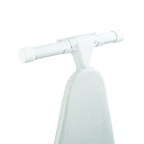 HOMZ TLeg Ironing Board Holder, White, Mounting Hardware Included