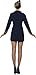 Smiffy's Women's Flight Attendant Costume with Dress and Hat