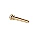 Kmise Z5246H6 6 Piece Brass Acoustic Guitar Bridge Pins (
