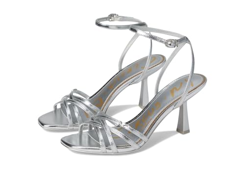 Circus NY by Sam Edelman Women’s Kenzie Heeled Sandal, Soft Silver, 9