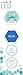 Luxrite LR21264 (4-Pack) Blue LED Filament Candelabra Light Bulb, 4-Watt Equivalent to 40w Incandescent, Bright Blue Color, 350 Lumens, 15,000 Hr Life, E12 Candelabra Base
