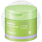 CENTELLIAN 24 Madeca Real Green Pore Pad (5.74fl oz / 60 pcs) - Exfoliating & Soothing Dual-Sided Toner Pads for Sensitive Skin, Pore Care, Korean Skin Care. Centella Asiatica, PHA & LHA