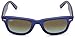 Ray-Ban 0RB2140 Original Wayfarer Sunglasses, Matte Blue, 50mm