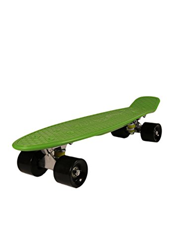 Moboard 27" Inch Graphic Complete Skateboard (Green - Black)