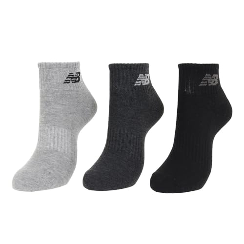 [ニューバランス] 靴下/ソックス ミッドレングス3Pソックス(LAS35705) メンズ AS1(アソートカラー1) M商品画像