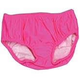 Special Needs Swim Diaper - Reusable Swim Diapers (XS-Size 6/8-Waist:17-24"; Weight: 40-58 pds, Pink)