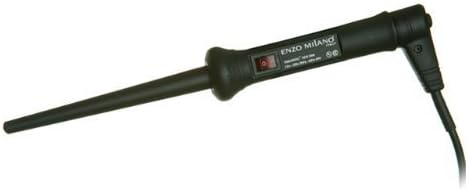 Enzo Milano Conico Curling Iron, Black, 18-9mm by Enzo Milano