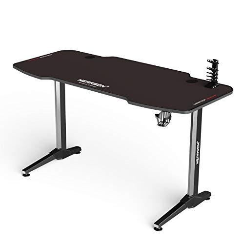 Wearson Gaming Computer Desk 55 inch Gaming Desk with Mouse Pad Top