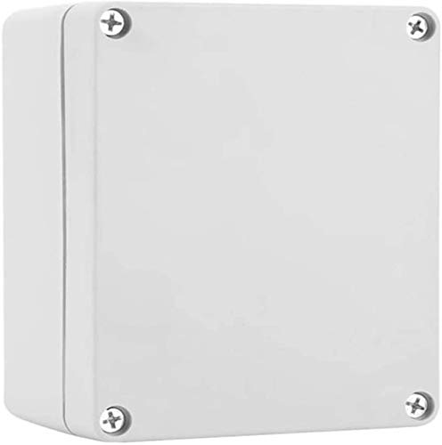 Waterproof White Junction Box 150mm x 200mm x 100mm ABS Enclosure Outdoor Lighting Cable Electrics Connection — image 1