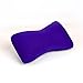 Cushie Pillows 11 inches x 8 inches x 6 inches Microbead Bolster Squishy/Flexible/Extremely Comfortable Pillow - Purple