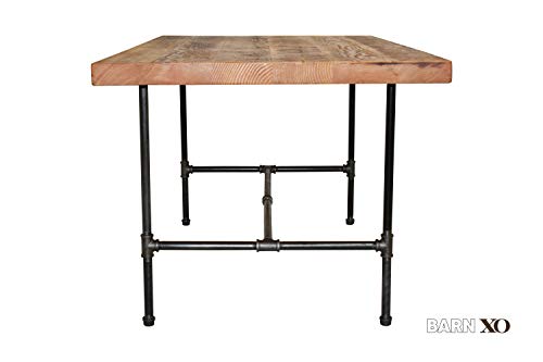 Dining Table, Kitchen Table, family rom Table, Industrial Rustic Mix, Barn Wood, Reclaimed 2.5" thickness Fast Shipping