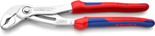 KNIPEX Cobra Hightech-Wasserpumpenzange verchromt, 87 05 300