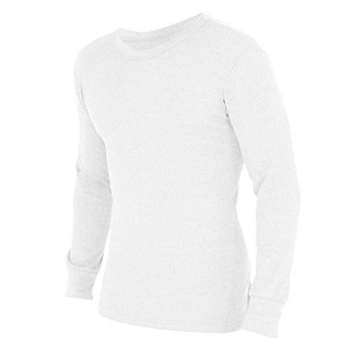 tee shirt blanc manche longue homme