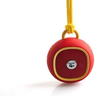 Gravity Bluetooth speaker-red/yellow