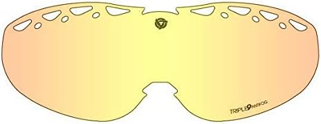 Triple 9 Optics SKG-75 LENS FIRE/BRZ Lens for Swank Snow Goggles - Fire Mirror/Bronze