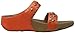 FitFlop Women's Biker Chic Slide Dress Sandal, Flame, 6 M US