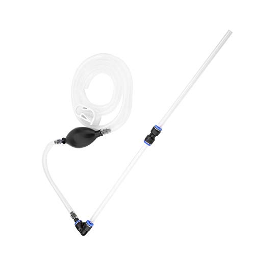 Hffheer Aquarium Water Changer Siphon Vacuum Gravel Cleaning and Water Changing Adjustable Water Changing Sand Cleaner for Small and Large Fish Tank