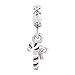 CharmSStory Candy Cane Dangle Snowflake Charm Beads Charmss for Bracelets