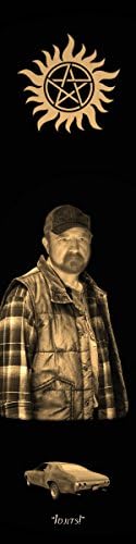 Bobby Singer Supernatural Bookograph Metal Bookmark