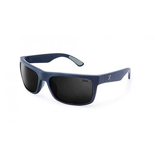 Zeal Optics Unisex Essential Navy Blue W/ Polarized Dark Grey Lens Sunglasses