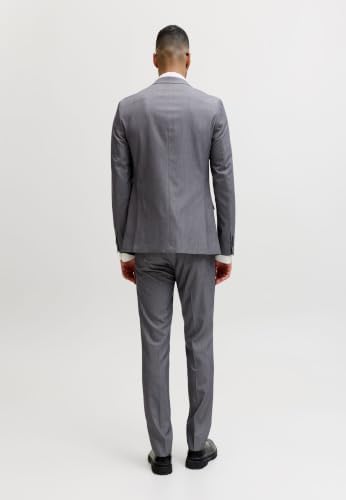 JPRFRANCO SUIT NOOS, Traje para Hombre, Light Grey Melange Fit:SUPER SLIM FIT, 54