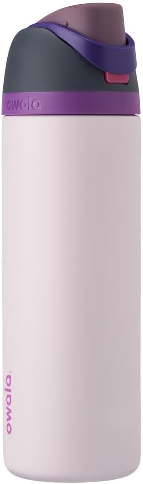 Owala FreeSip Insulated Stainless Steel Water Bottle 710 ml Dreamy Field