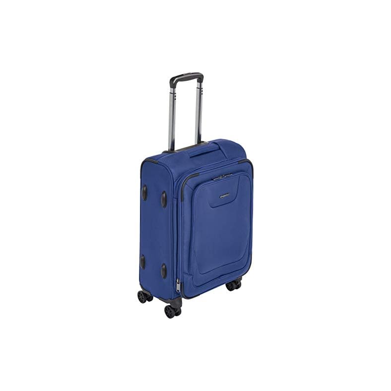 Amazon Basics Expandable Softside CarryOn Spinner Luggage Suitcase