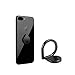 Huluwa Phone Ring Holder, 360-degree Rotating Zinc Alloy Anti-Drop Universal Finger Holder Mount for iPhone, iPad, Smartphones, Reusable Self-Adhesive, Gray