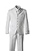 Boys 5 Button First Holy Communion Suit - White