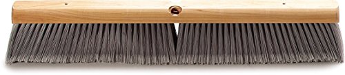 Carlisle 4501423 Flo-Pac Flagged Fine Floor Sweep, Polypropylene Bristles, 24