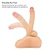 Y-NOT Realistic Dildo Penis Cock 8.7 inches with Dual Density Core and Flesh Surface Lifelike Large Penis Big Dick for Women, Female, Flesh