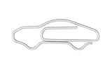 Genuine Porsche 911 shaped Paperclips - Set of 100