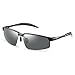 SOXICK Men's Sports Polarized Sunglasses - Fashion UV Protection Rectangular Half Frame Sun Glasses