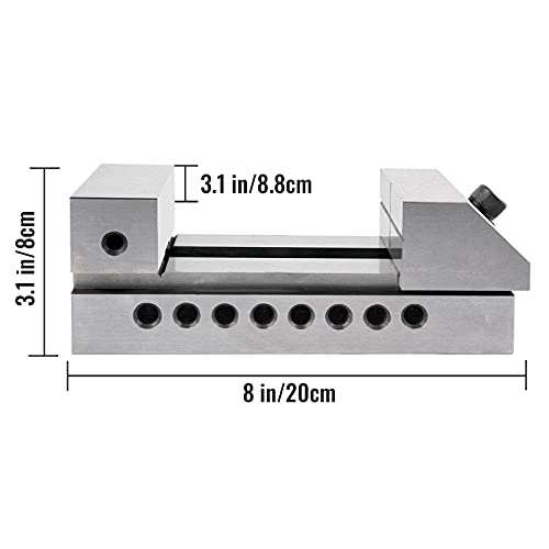 VEVOR Screwless Vise, 3" Precision Vise, Sine Vise Parallel Accuracy of