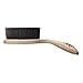 Kent BRD5 Men's Beard and Mustache Brush - Hand-Mixed Horsehair and Nylon Blend for Flawless Shaping and Grooming, Ergonomic Pistol-Like Grip Wood Handle, Dry or Wet Beard, Distributes Oils/Balms