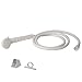 Builders Shoppe 4120WT RV/Motorhome Replacement Non-Metallic Hand Held Shower Set White Finish
